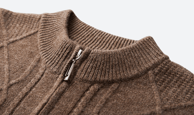 FULL ZIP BRUN