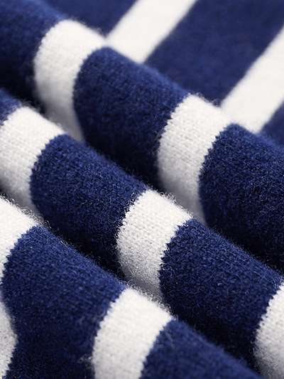 STRIPED CREWNECK