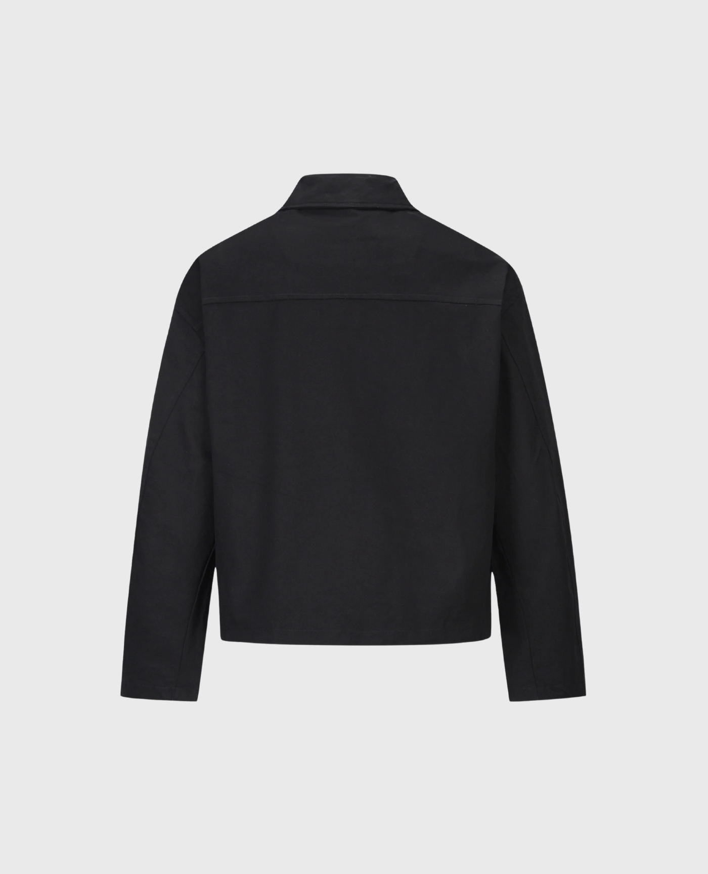ZIP JACKA SVART