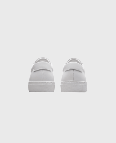 LÄDER SNEAKERS VIT