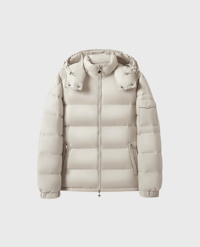 HOODED PUFFER JACKA