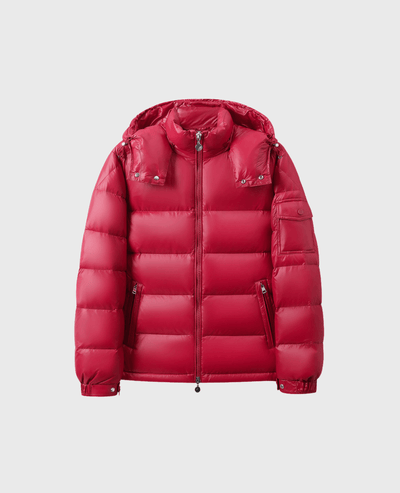 HOODED PUFFER JACKA